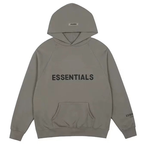 FOG double line heavyweight high street trendy brand hooded sweatshirt with plush loose sweatshirt jacket suitable for men and women, youthful and popular style (16)