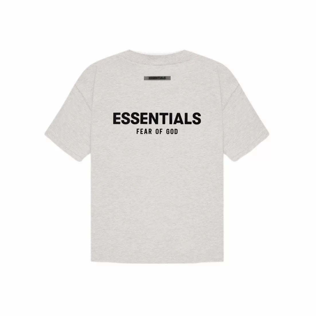 FOG double-line ESSENTIALS short-sleeved T-shirt men European and American couples trendy brand round neck loose cleanfit half-sleeved women (16)