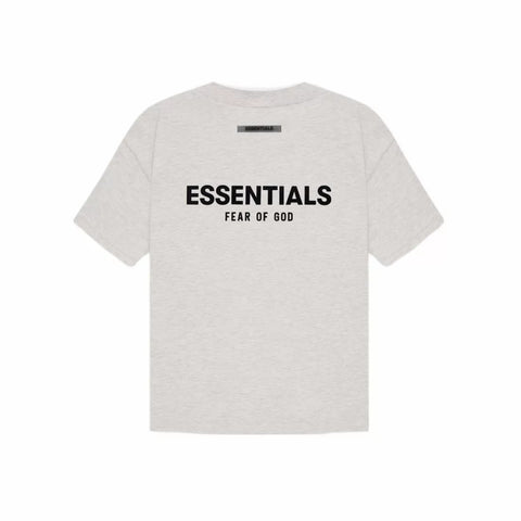 FOG double-line ESSENTIALS short-sleeved T-shirt men European and American couples trendy brand round neck loose cleanfit half-sleeved women (16)