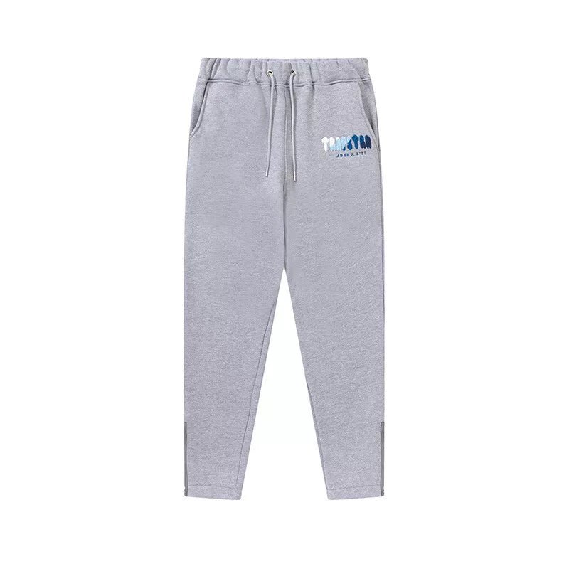 Trapstar autumn and winter casual sports suit hooded sweatshirt pants pullover simple letter drawstring top pants (20)