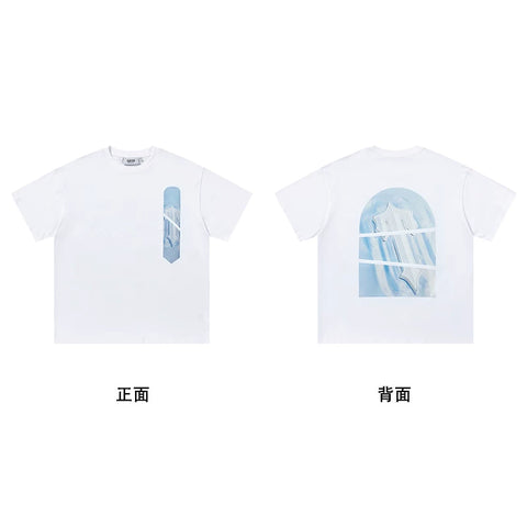 Trapstar short-sleeved T-shirt summer 2025 new letter print men and women casual loose round neck European and American trendy ins (28)