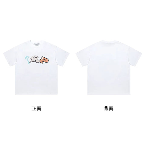 Trapstar short-sleeved T-shirt summer 2025 new letter print men and women casual loose round neck European and American trendy ins (35)