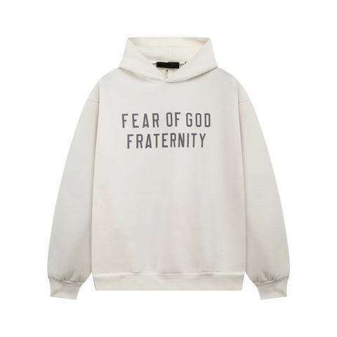 Fog autumn/winter hoodie, sweatpants, long pants with fleece hoodie, versatile letter essentials, loose and trendy ins top (18)