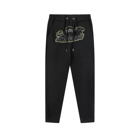 Trapstar niche trendy brand sweatshirt trousers sports leisure suit men and women couple autumn and winter plus velvet letter embroidery (55)