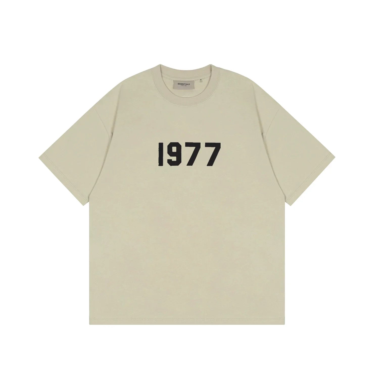 FOG double-line ESSENTIALS short-sleeved T-shirt men European and American couples trendy brand round neck loose cleanfit half-sleeved women (20)