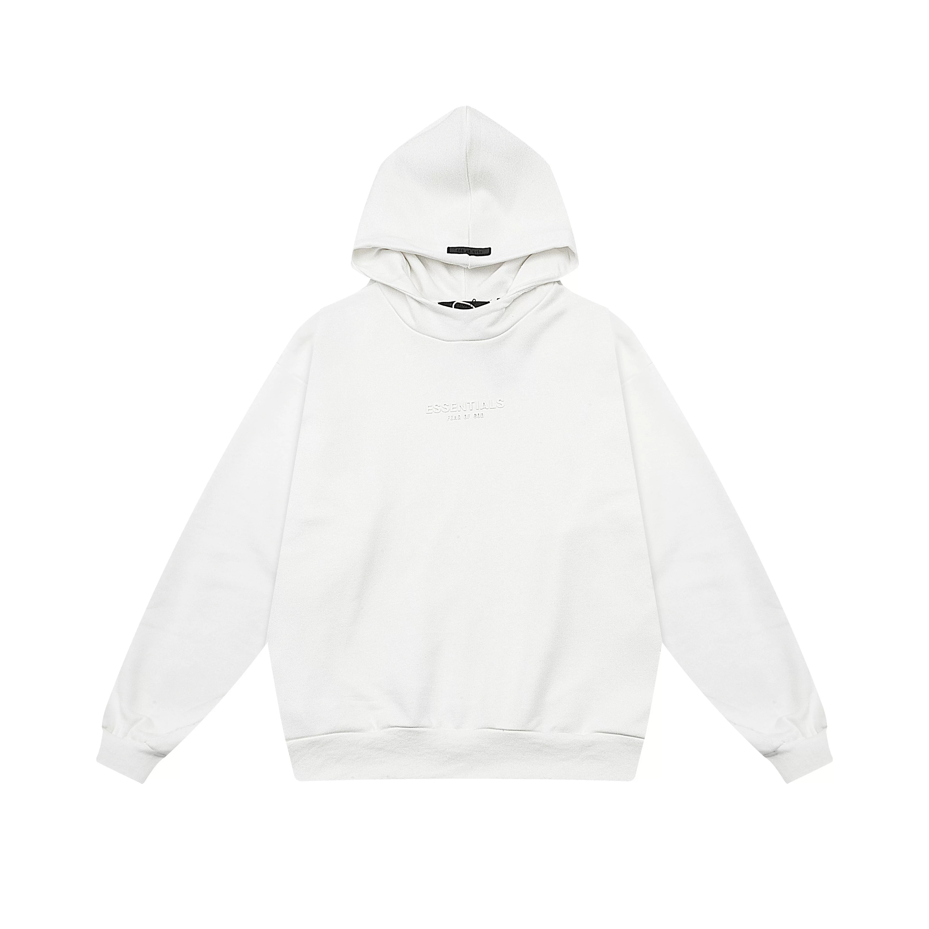 Fog autumn/winter hoodie, sweatpants, long pants with fleece hoodie, versatile letter essentials, loose and trendy ins top (53)