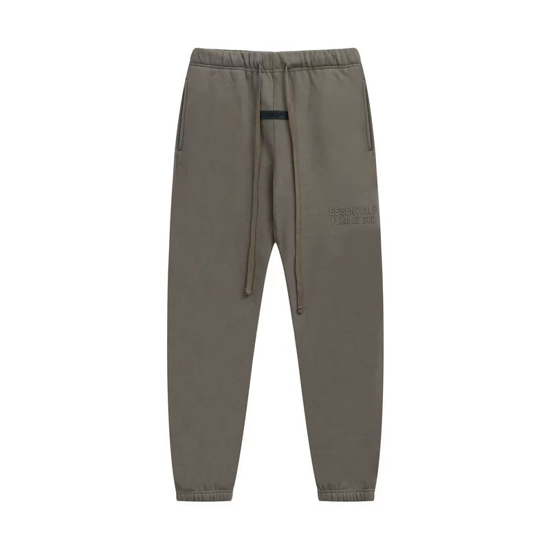 Fog autumn/winter hoodie, sweatpants, long pants with fleece hoodie, versatile letter essentials, loose and trendy ins top (48)
