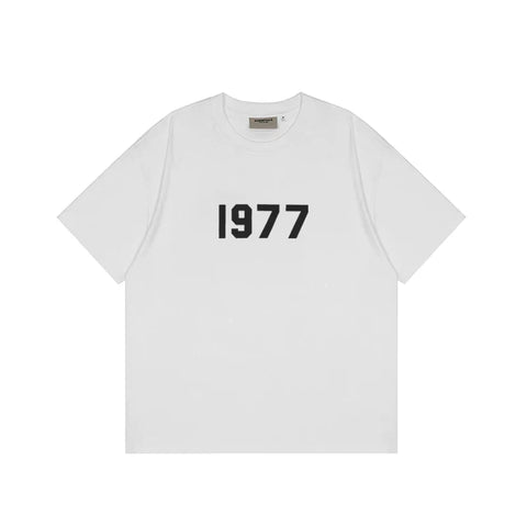 FOG double-line ESSENTIALS short-sleeved T-shirt men European and American couples trendy brand round neck loose cleanfit half-sleeved women (18)