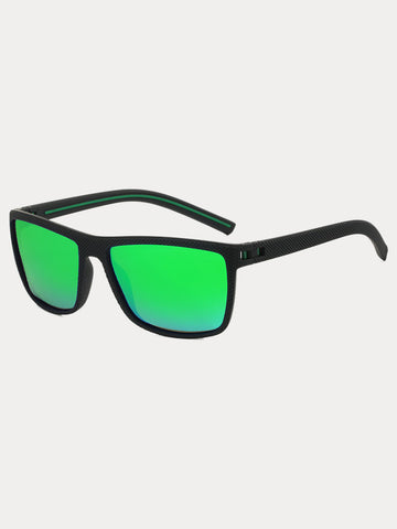 Square Frame Polarized Sunglasses