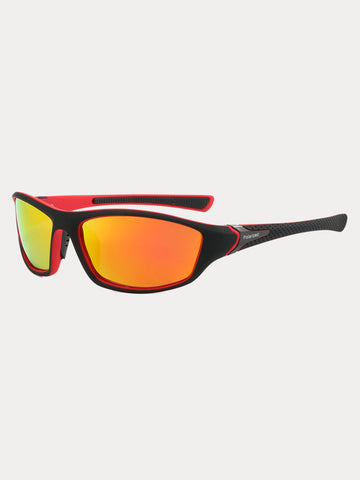 Rectangle Shade Outdoor Cycling Polarized Sunglasses
