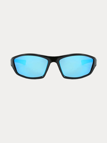 Rectangle Shade Outdoor Cycling Polarized Sunglasses