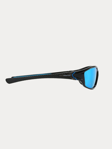 Rectangle Shade Outdoor Cycling Polarized Sunglasses
