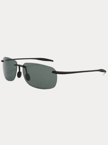 Vintage Rimless Rectangle Sunglasses