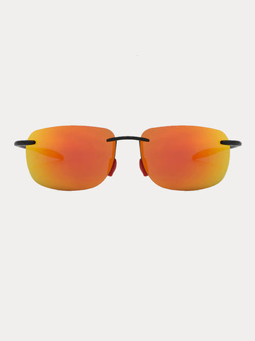 Unisex Rimless TR90 Polarized Sunglasses