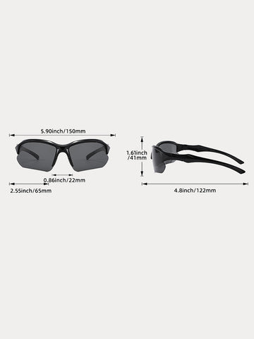 Stylish UV Protected Polarized Sports Sunglasses