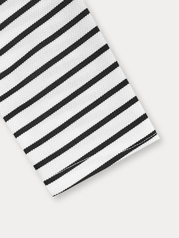 Comfy Basic Stripe Henley Shirt