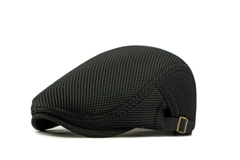 Men’s Breathable Mesh Flat Cap (17)