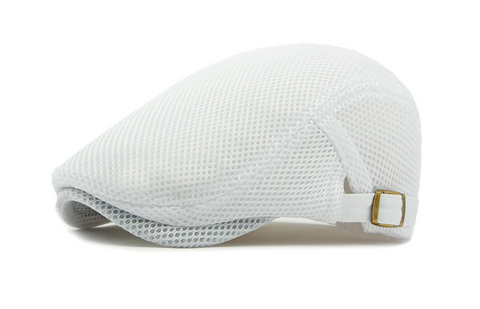 Men’s Breathable Mesh Flat Cap (8)