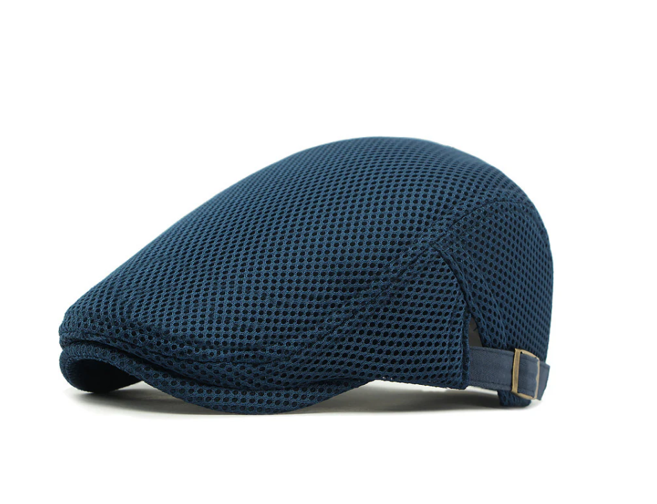 Men’s Breathable Mesh Flat Cap (13)