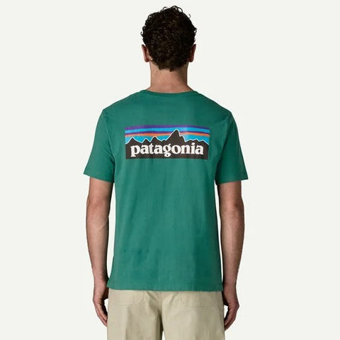 Patagonia Men P-6 Logo T-Shirt - Gem Green