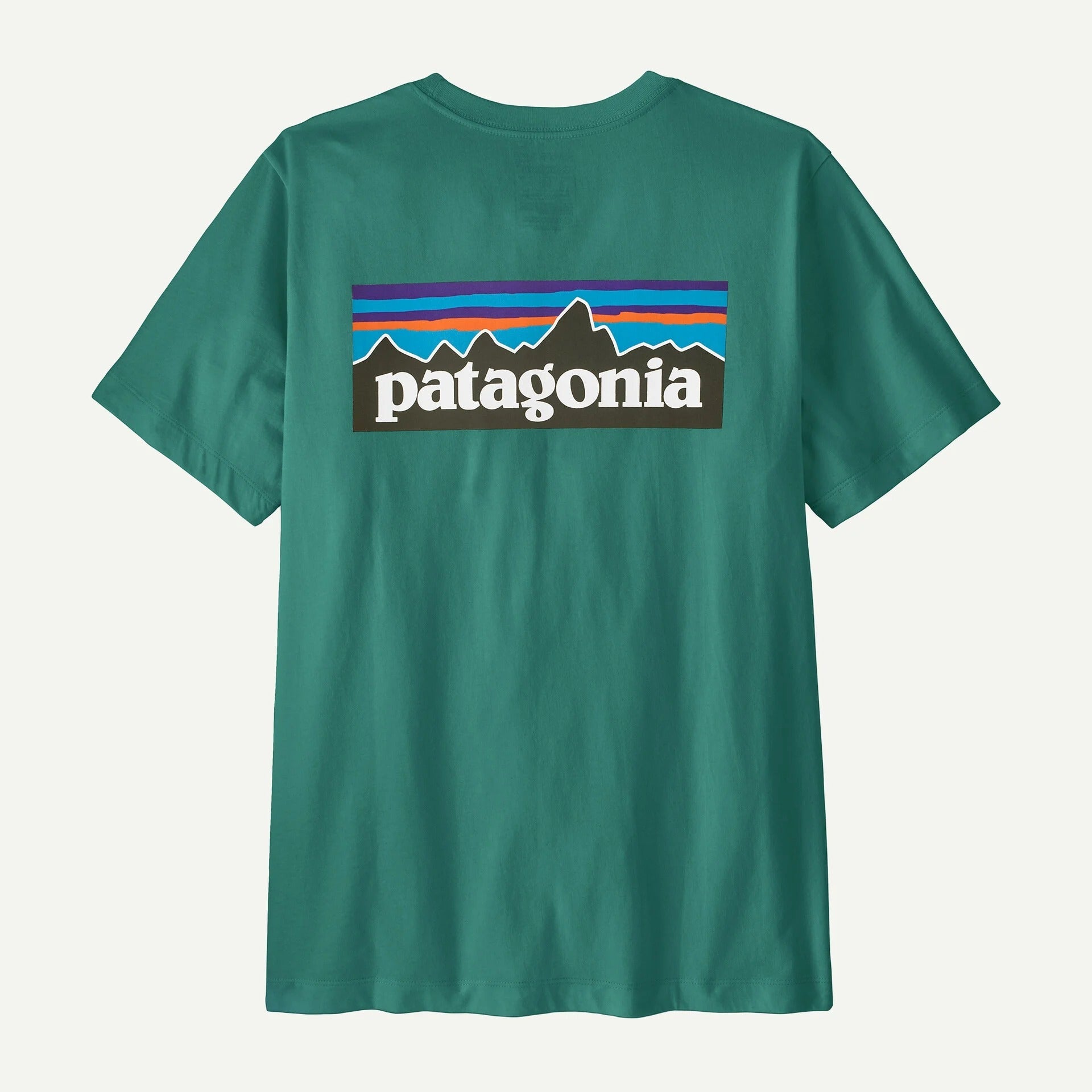 Patagonia Men P-6 Logo T-Shirt - Gem Green
