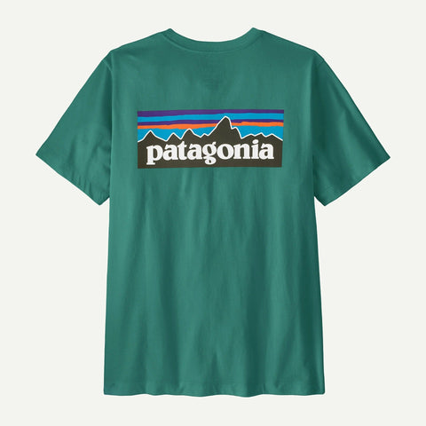 Patagonia Men P-6 Logo T-Shirt - Gem Green