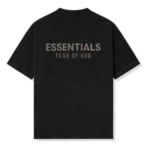 Fear Of God Essentials Classic Jet Black T-Shirt (FW25)