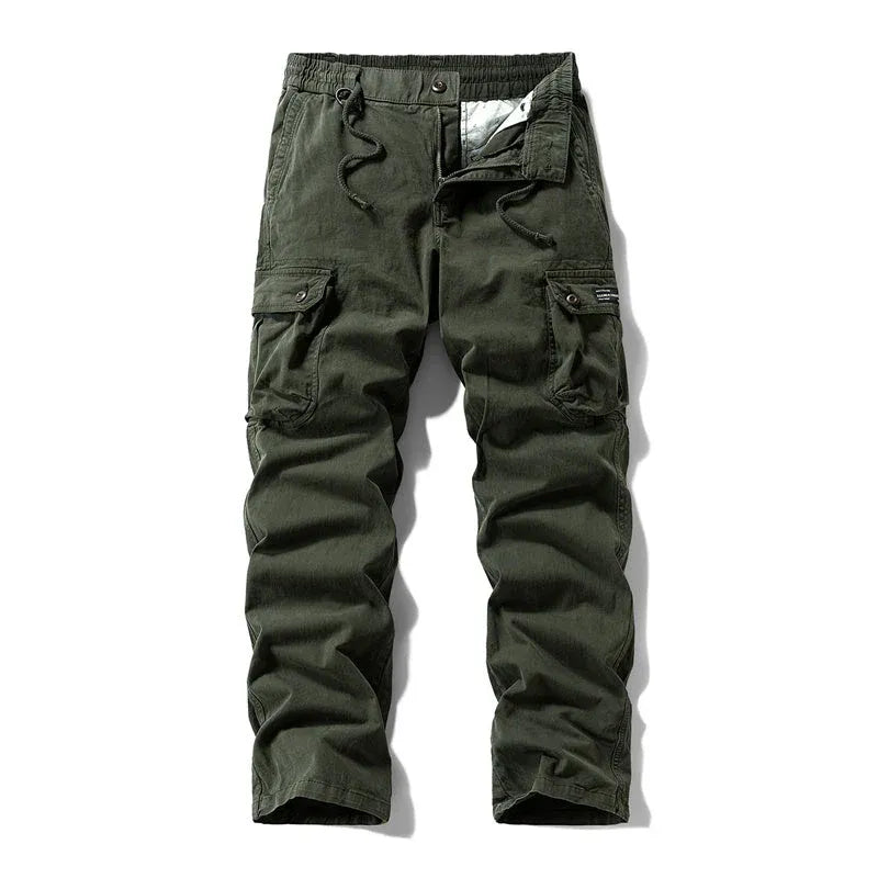 Men’s Tactical Cargo Pants with Multiple Pockets (1)