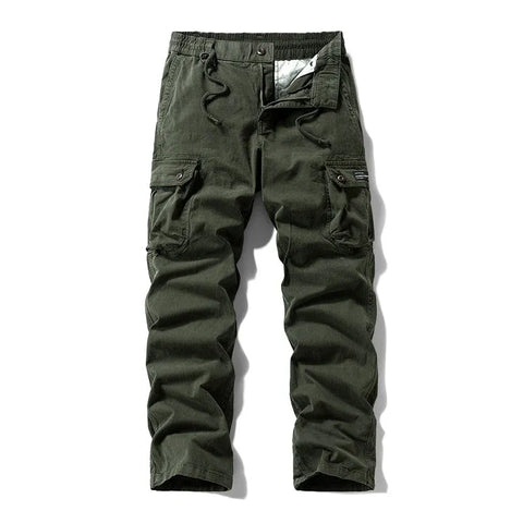 Men’s Tactical Cargo Pants with Multiple Pockets (1)