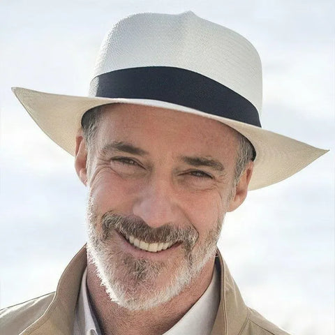 Classic Panama-Style Straw Hat