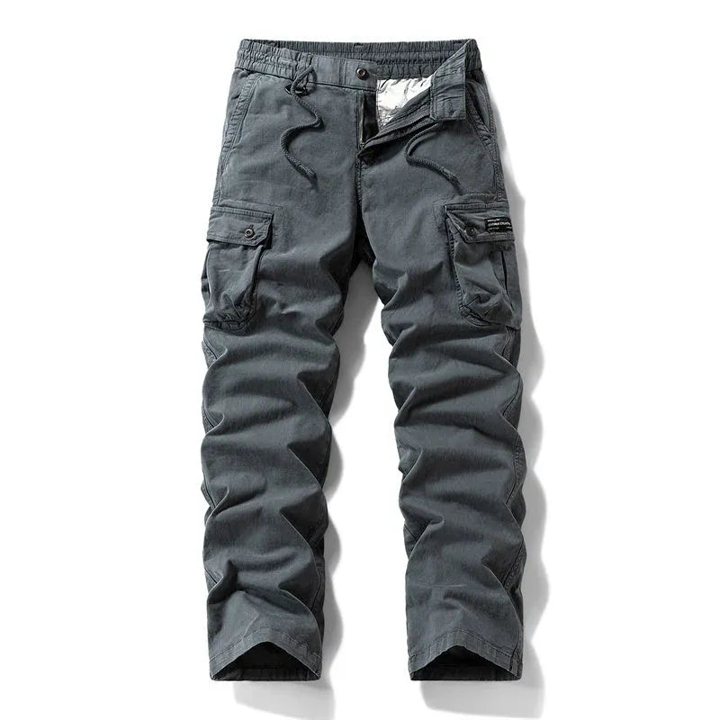 Men’s Tactical Cargo Pants with Multiple Pockets (1)