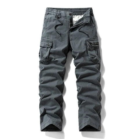 Men’s Tactical Cargo Pants with Multiple Pockets (1)
