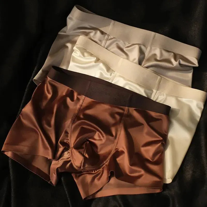 Men’s Silky Soft Stretch Boxer Briefs (4)