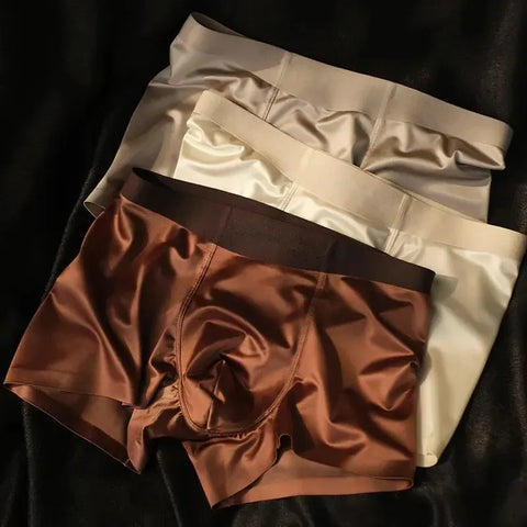 Men’s Silky Soft Stretch Boxer Briefs (4)