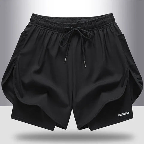 Men’s 2-in-1 Quick-Dry Running Shorts