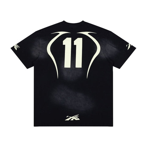 Hellstar Star Flame Face Graphic Oversized T-Shirt