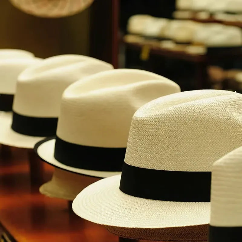 Classic Panama-Style Straw Hat