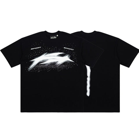 Hellstar Studios Graphic Oversized Cotton T-Shirt
