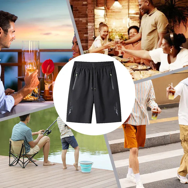 Men’s Quick-Dry Athletic Shorts
