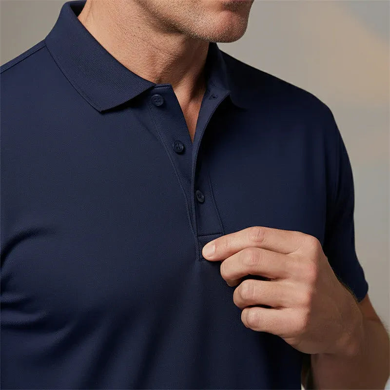 Men’s Quick-Dry Short-Sleeve Polo Shirt