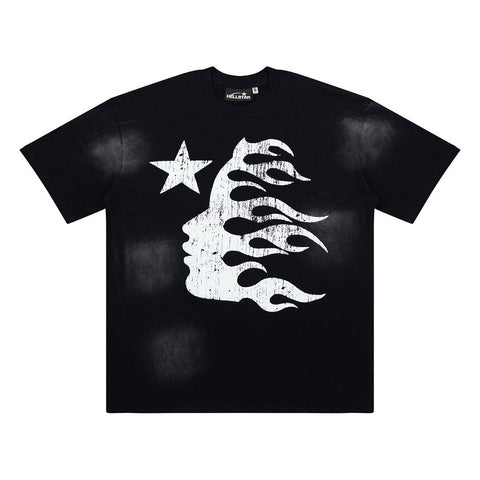 Hellstar Studios Graphic Oversized T-Shirt - Streetwear Unisex Tee