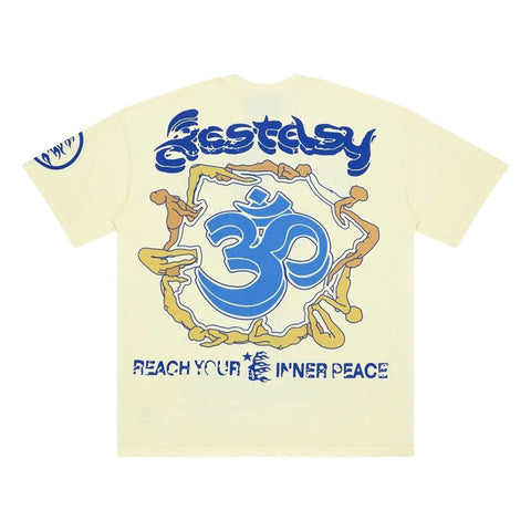 Hellstar Studios Yoga Large Logo Graphic Oversized T-Shirt