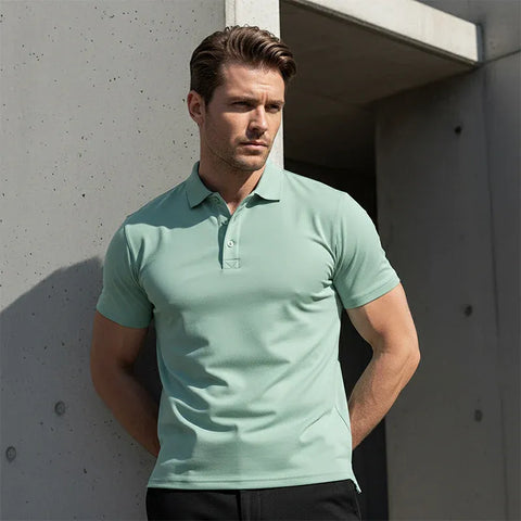 Men’s Quick-Dry Short-Sleeve Polo Shirt