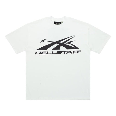 Hellstar Sports Bold Logo Graphic Oversized T-Shirt - White