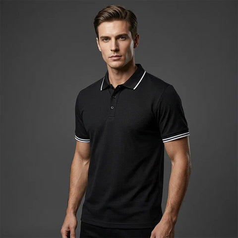 Men’s Classic Short-Sleeve Polo Shirt