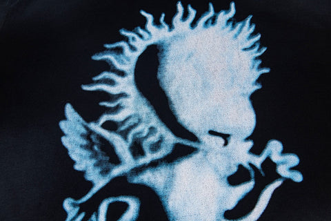 Hellstar Washed Black Graphic T-Shirt
