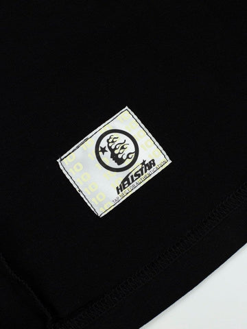 Hellstar Studios Globe Graphic Oversized T-Shirt - Black