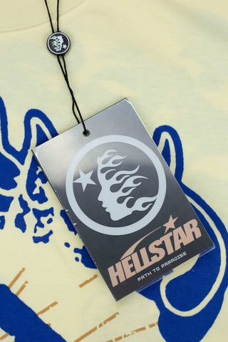 Hellstar Studios Yoga Large Logo Graphic Oversized T-Shirt