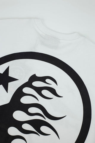 Hellstar Sports Bold Logo Graphic Oversized T-Shirt - White