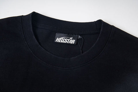 Hellstar Washed Black Graphic T-Shirt